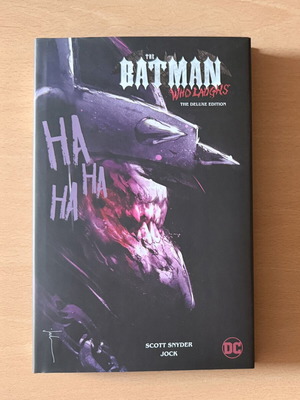 The Batman Who Laughs Deluxe Edition comic book