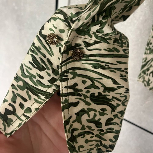 Zara women's shirt new, size S, beige and green