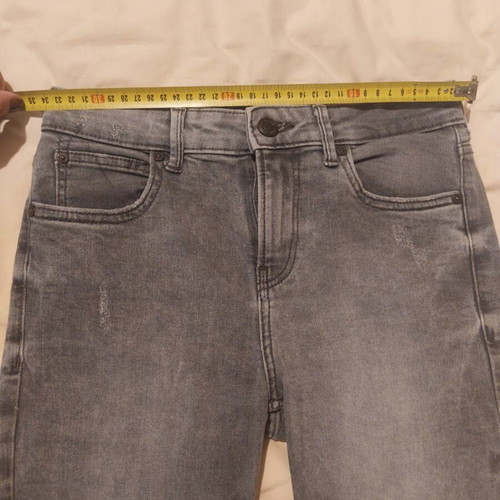 Bershka slim gray jeans like new, size XS