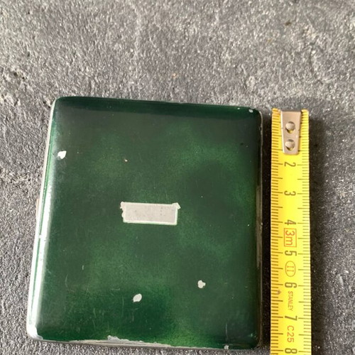 Old box with stamps used