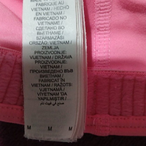 Nike sports bra like new, pink, size M