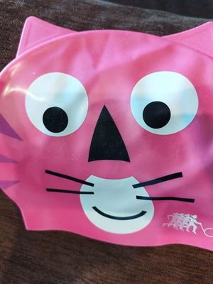 Silicone swim cap like new