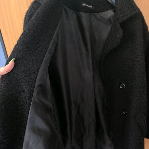 Black women's coat L like new