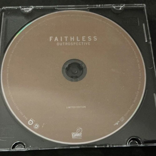 Faithless Outrospective album used, case replaced