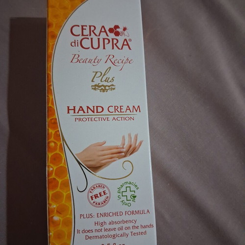 Cera di Cupra Hand Cream new, with beeswax and glycerin