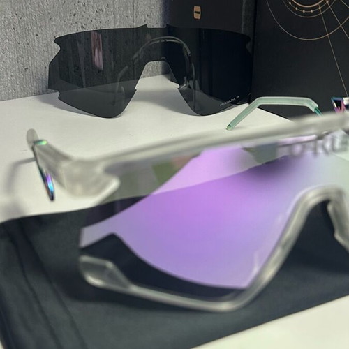 Oakley BXTR Metal sunglasses new with black and clear lenses