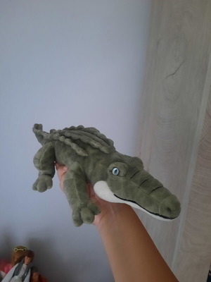 Original WWF Anna Club Plush Crocodile Collector's Toy