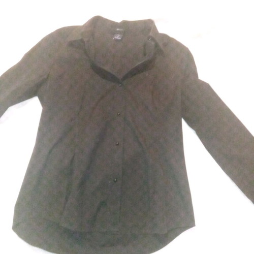 GAP women's black stretch shirt size M like new