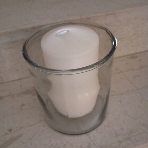 Decorative lantern with candle holder, new, 30x35 cm