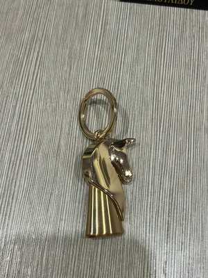 Burberry Hero Horse μπρελόκ, χρυσός τόνος, συλλεκτικό