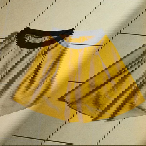 Sisley women skirt yellow size M