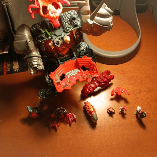 Mighty Max toys used, pack of two collectible items