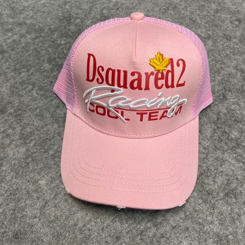 Dsquared2 baseball hat new, pink and blue, streetwear style
