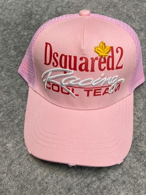 Dsquared2 baseball hat new, pink and blue, streetwear style