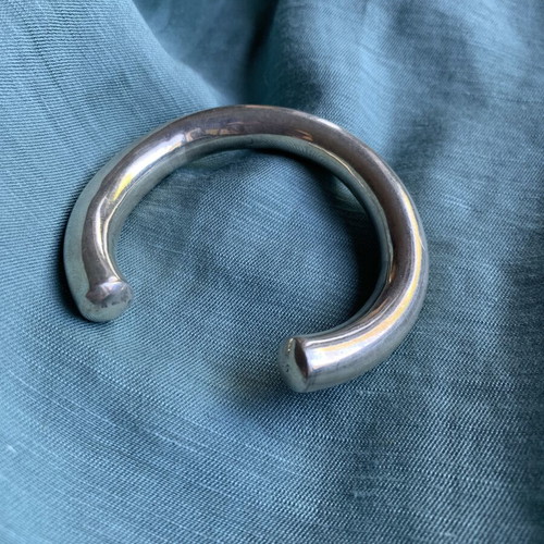 Silver Handmade Horseshoe Bracelet like new, 925 Sterling