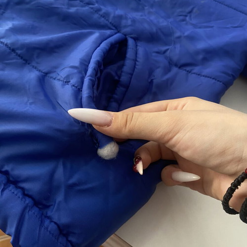 Blue jacket for boys, size 164 cm, age 14