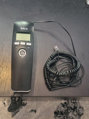 Τηλέφωνο Γόνδολα Telco ΤΜ 09-448 καινούργιο, μαύρο, ενσύρματο