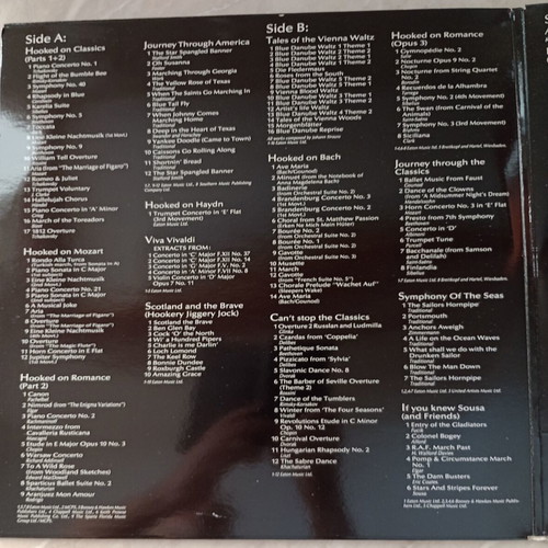 Hooked On Classics double LP used, classical genre