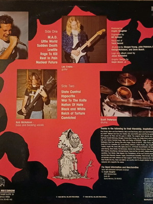 Cryptic Slaughter Convicted LP like new
