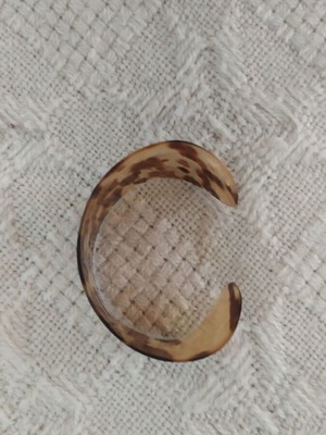 Leopard bracelet like new, brown
