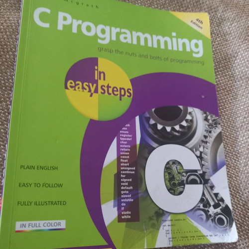 C Programming in easy steps used English book