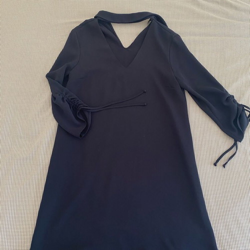 Zara dark blue dress size S, like new