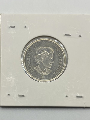 25 cents Canada used