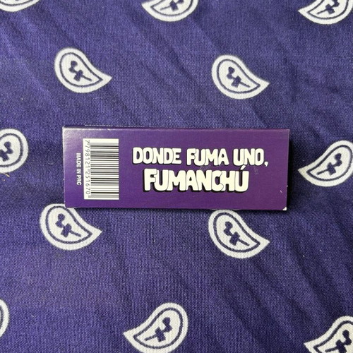 Fumanchu Purple 1 1/4 Rolling Papers and Tips Pack new
