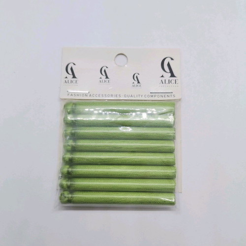 Green tassels set of 8 pieces 6 centimeters new