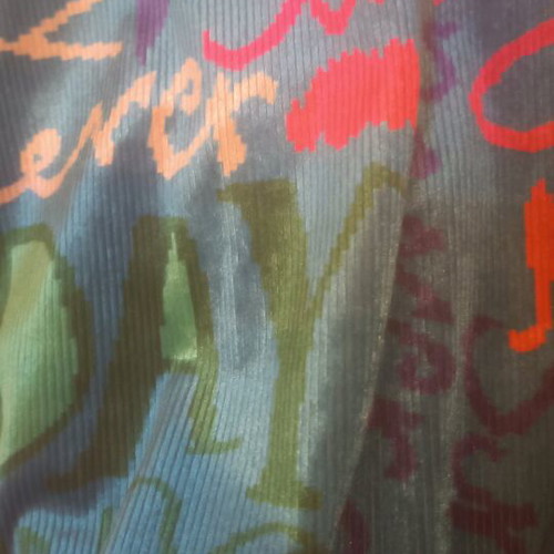 Never on Sunday colorful shirt like new, sizes S and M