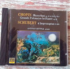 CD ΜΟΥΣΙΚΗΣ Antonio Sottile - Chopin / Schubert - Nuova Era