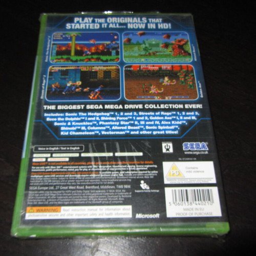 Sega Mega Drive Ultimate Collection Xbox 360 new sealed