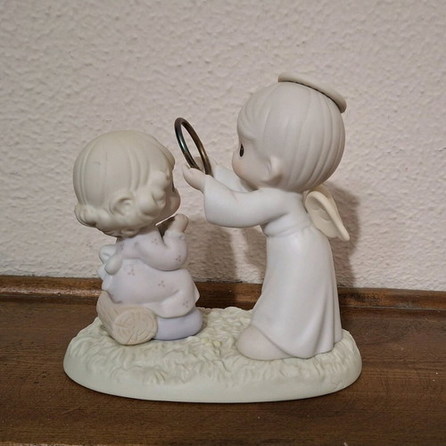 Precious Moments You Deserve a Halo – Thank You figure like new, Enesco 1995