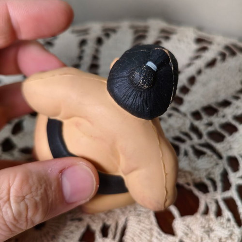 Vintage 2000 Hitachi Promo Sumo wrestler anxiety relief toy