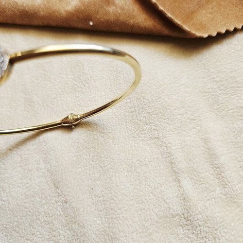 925 gold plated silver bracelet