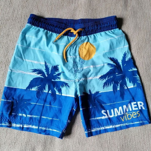 Stamion swim shorts like new for 8 years old, blue