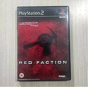 RED FACTION PLAYSTATION 2 COMPLETE