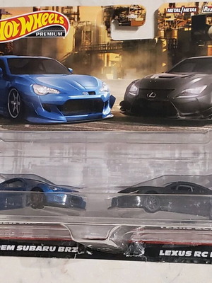 Hot Wheels Premium 2 pack Subaru και Lexus σαν καινούργιο