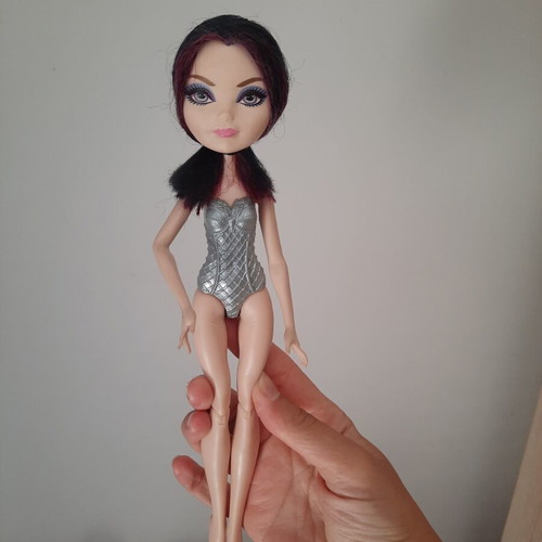 Ever After High Raven Queen doll by Mattel, custom OOAK