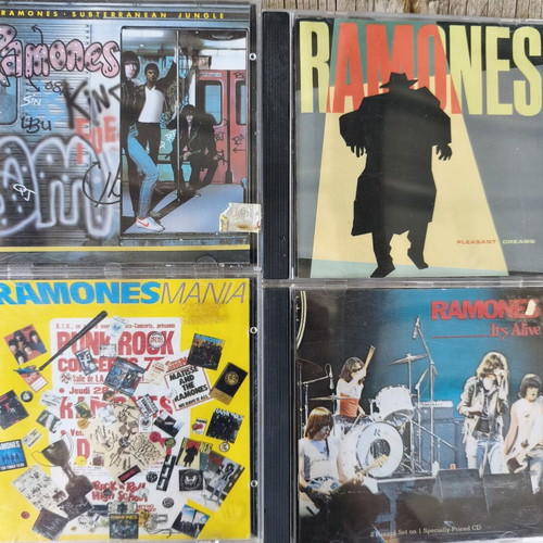 Ramones CD pack of 4 like new, authentic