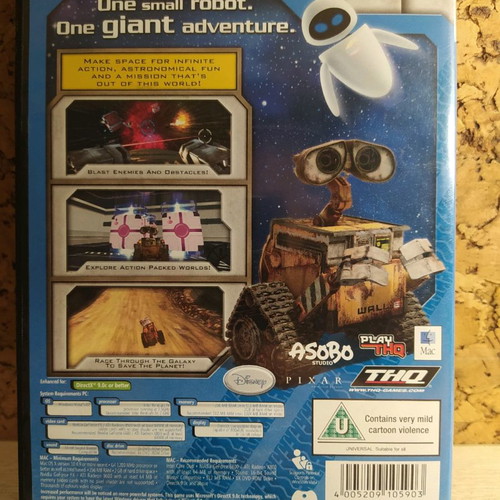 Wall E PC game like new
