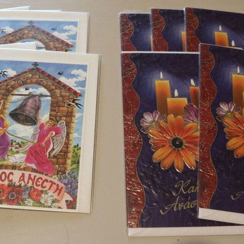 Easter greeting cards for Kali Anastasi new, pack of 21