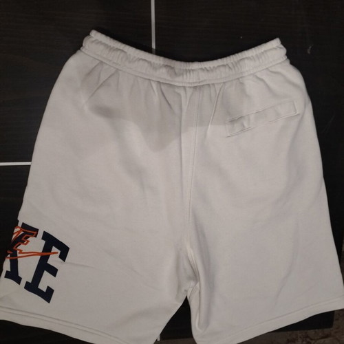 Nike shorts, white, size S
