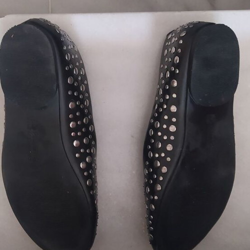Pull&Bear ballerinas like new, black with studs, size 36