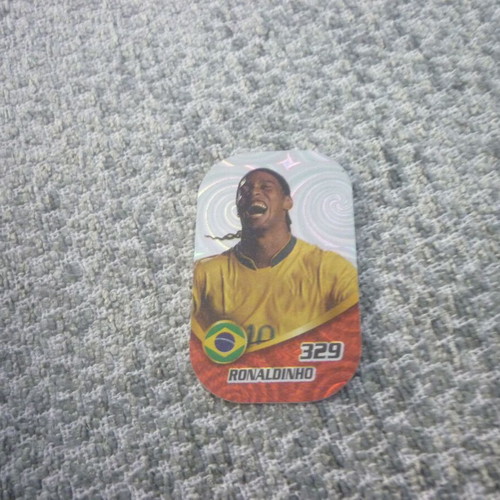 Ronaldinho Brazil Football Collectible Metal Tag used