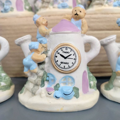 Ceramic house clock 10×8 new