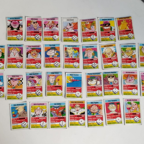 Spy-Mania card game used from Ta Sainia magazine 1998