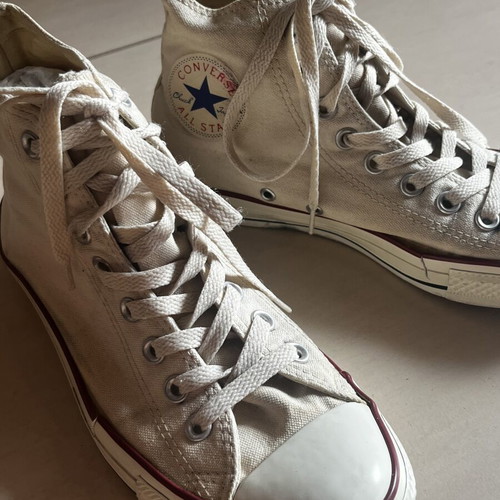 Converse sneakers, beige, size 40