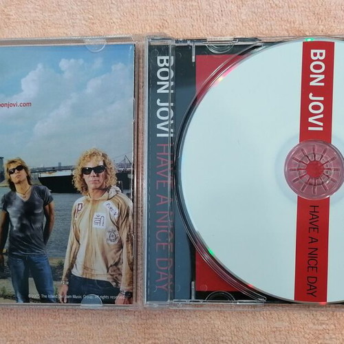 Bon Jovi Have a Nice Day CD like new, rock