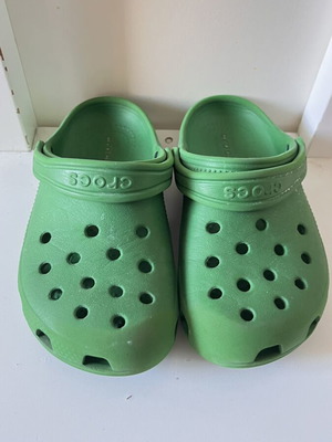 Crocs πράσινα παιδικά σαμπό C11 μεταχειρισμένα
